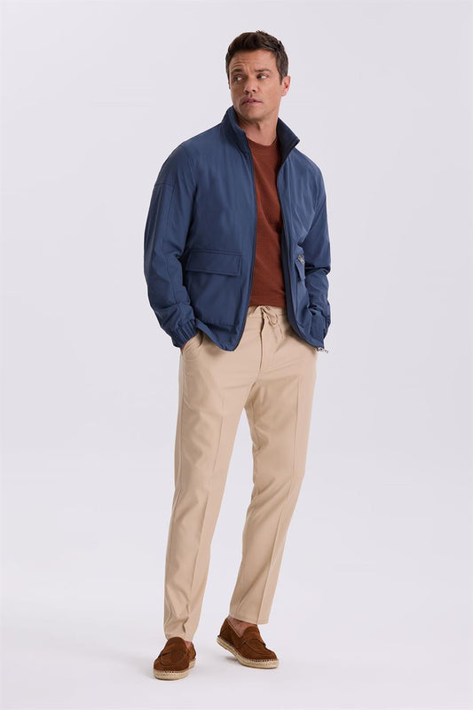 Indigo Comfort Fit With A Straight Collar