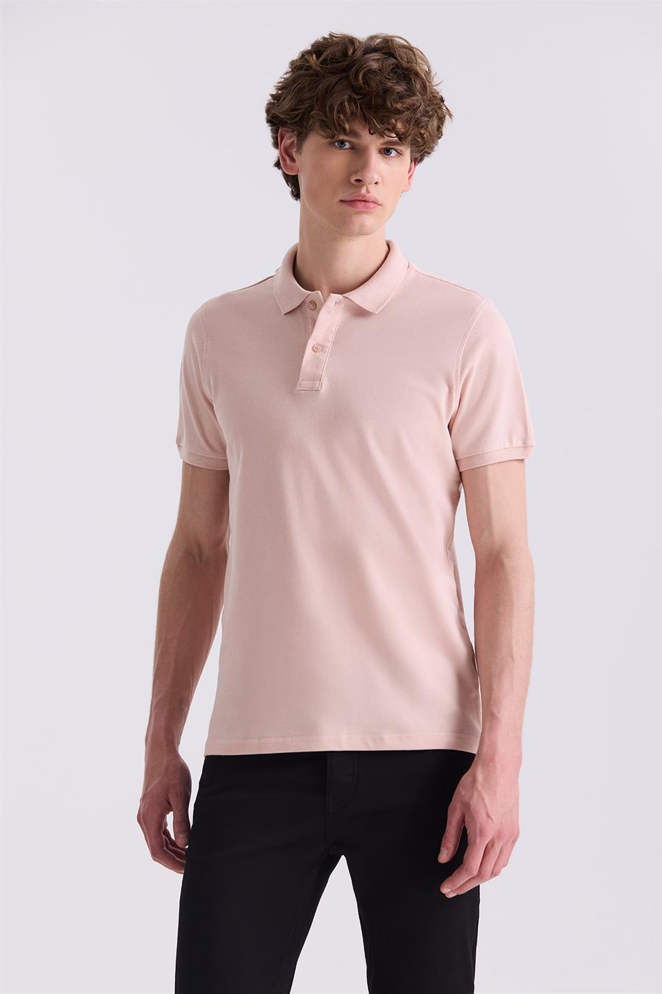 Powder Slim Fit Polo Collar T Shirt