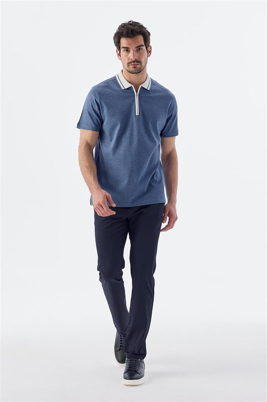 100% Cotton Polo Collar T Shirt