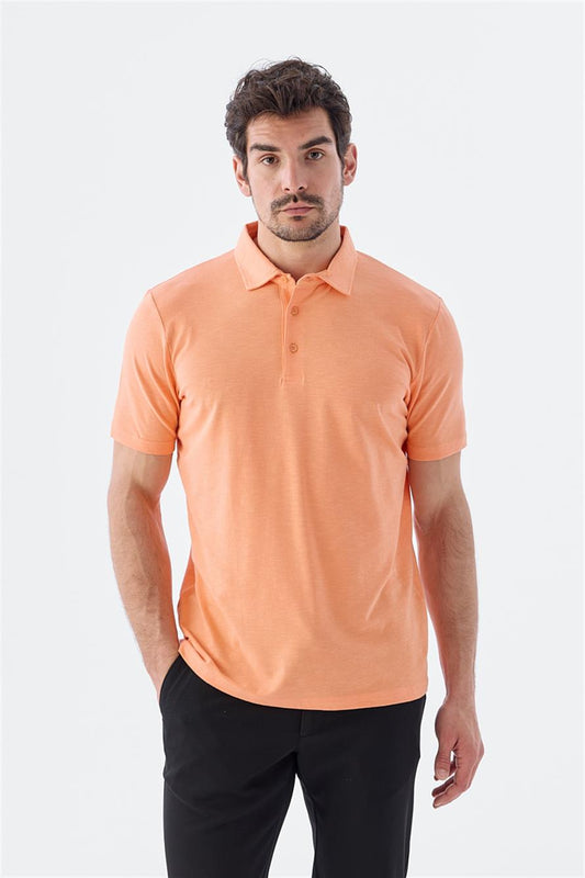 Detailed Slim Fit Polo Collar T Shirt