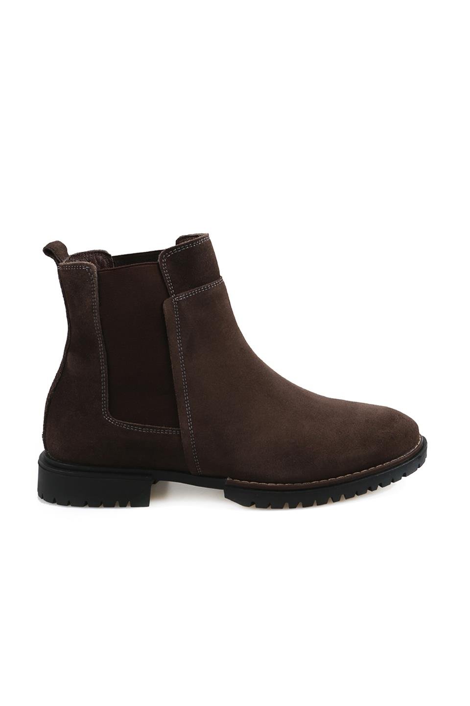 Mink 100% Leather Thermo Sole Sweat Chelsea Boat