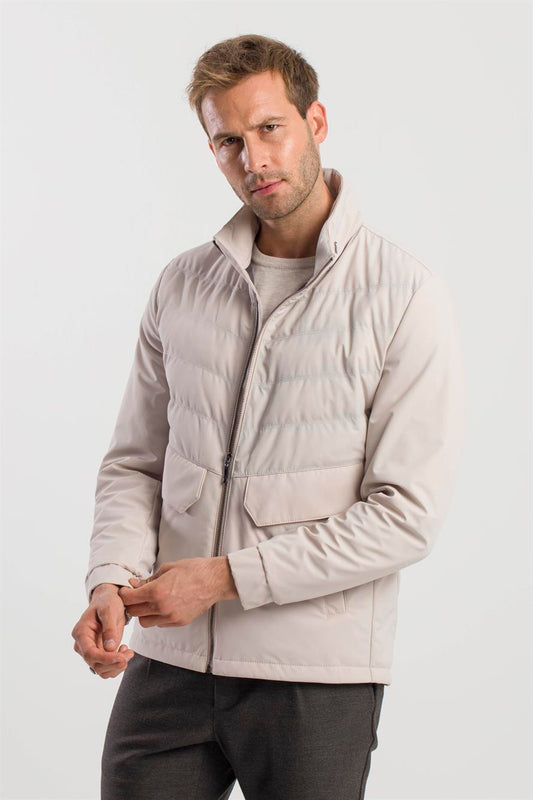 Stone Comfort Fit With A Straight Collar