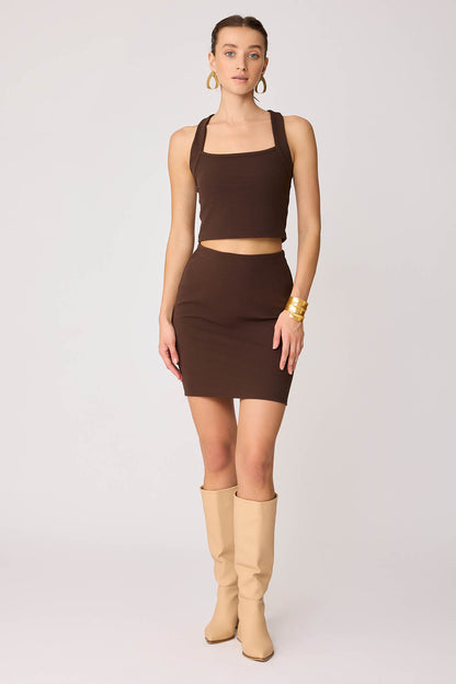 MINI-SKIRT WITH ELASTANE WAIST