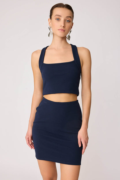 MINI-SKIRT WITH ELASTANE WAIST