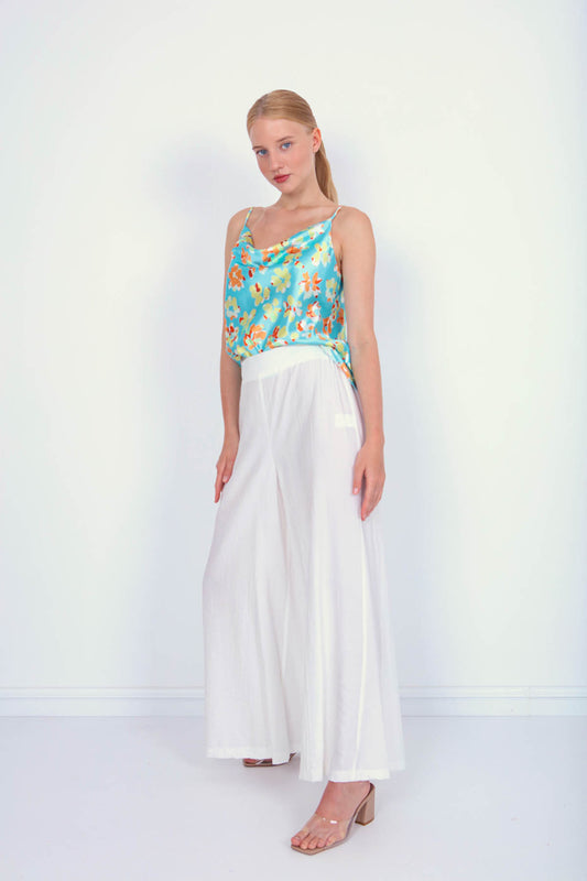 TROUSERS WITH ELASTANE WAIST