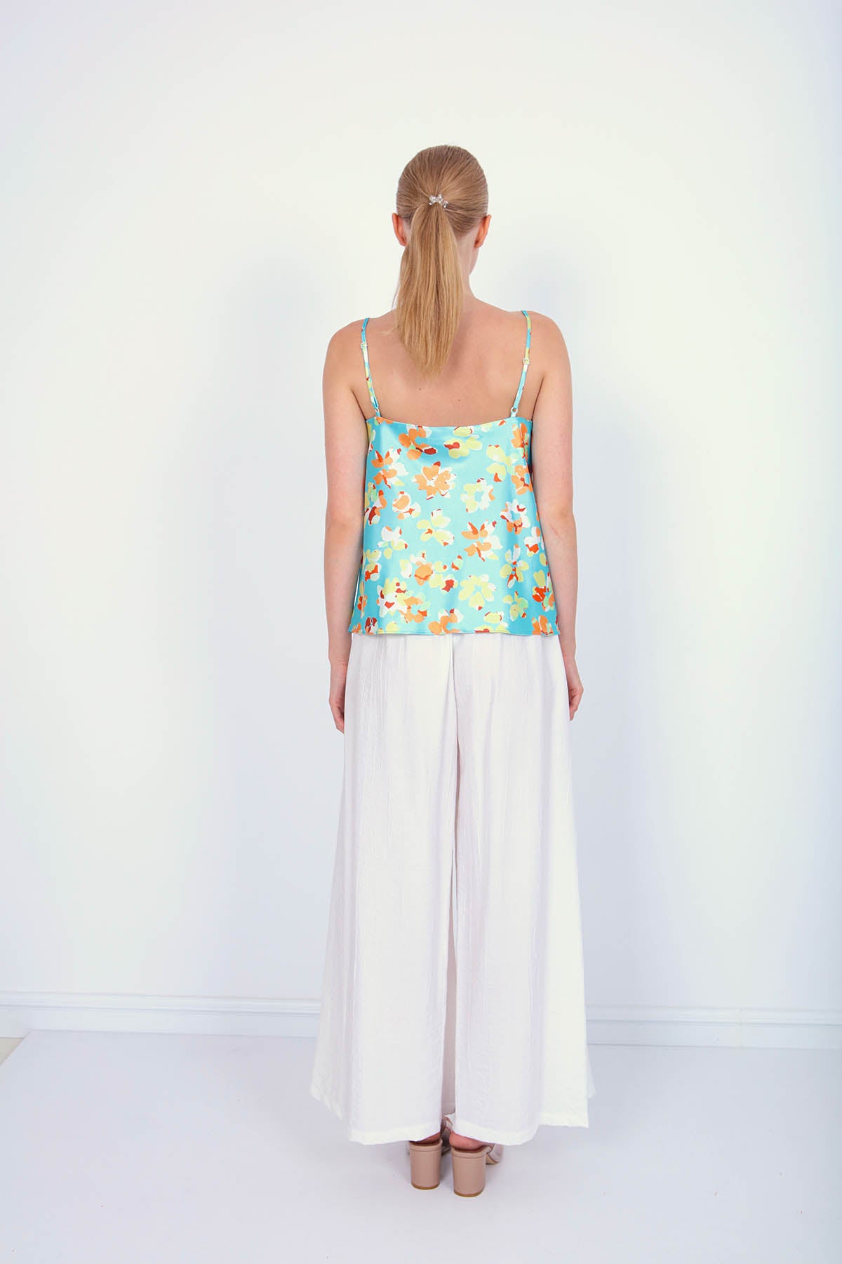 TROUSERS WITH ELASTANE WAIST