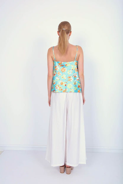 TROUSERS WITH ELASTANE WAIST