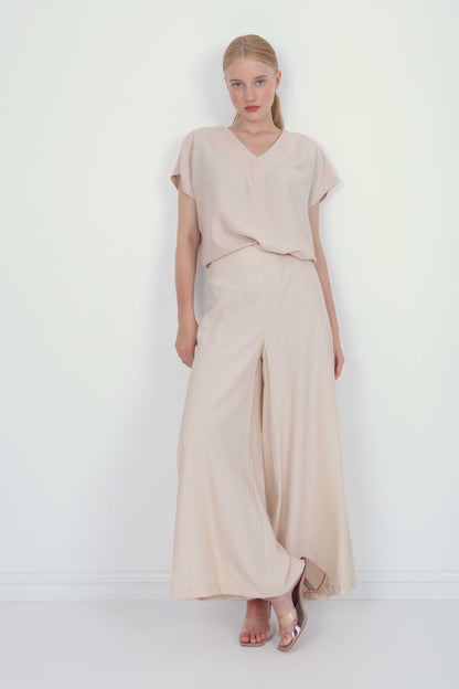 TROUSERS WITH ELASTANE WAIST