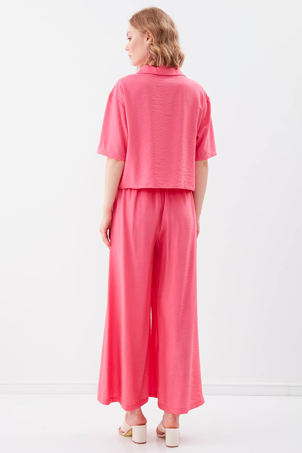 TROUSERS WITH ELASTANE WAIST