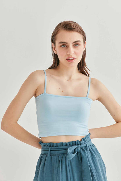CROP SINGLET TOP