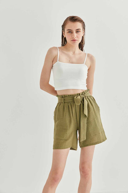 CROP SINGLET TOP
