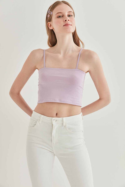 CROP SINGLET TOP