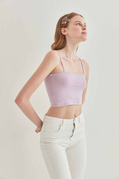 CROP SINGLET TOP