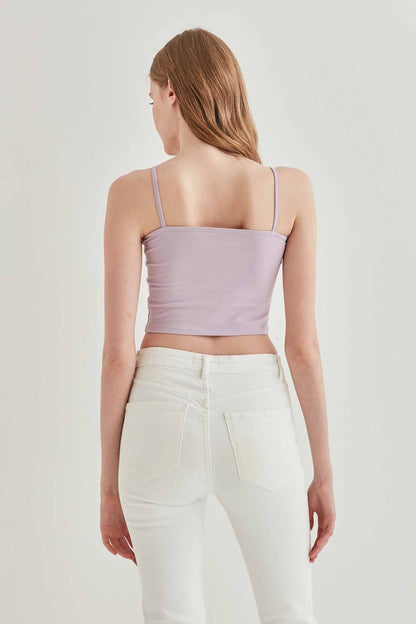 CROP SINGLET TOP