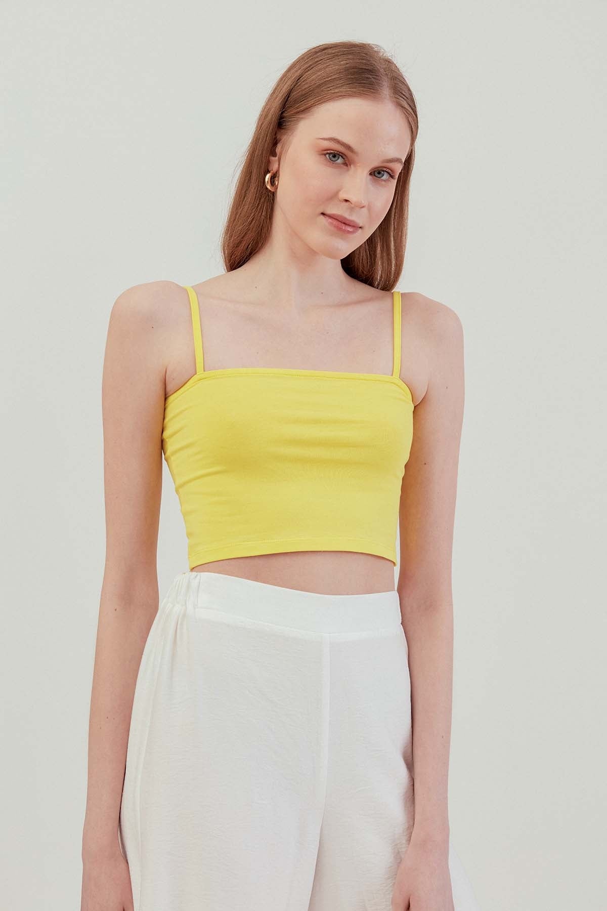 CROP SINGLET TOP