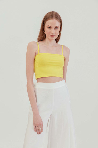 CROP SINGLET TOP