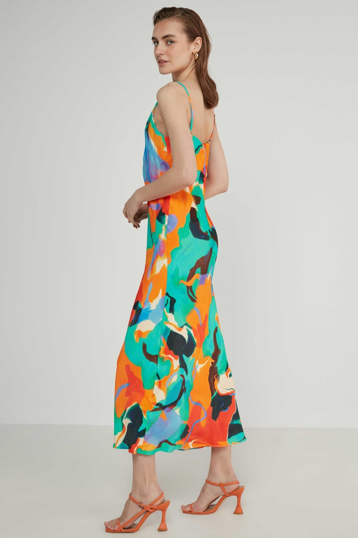 DEGAJE COLLAR LONG DRESS