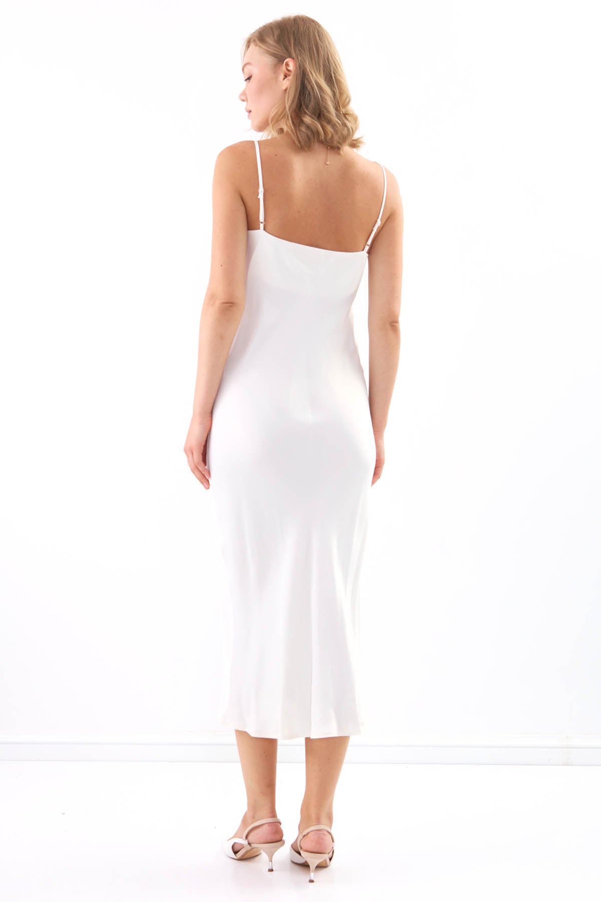 DEGAJE COLLAR LONG ELEGANT DRESS