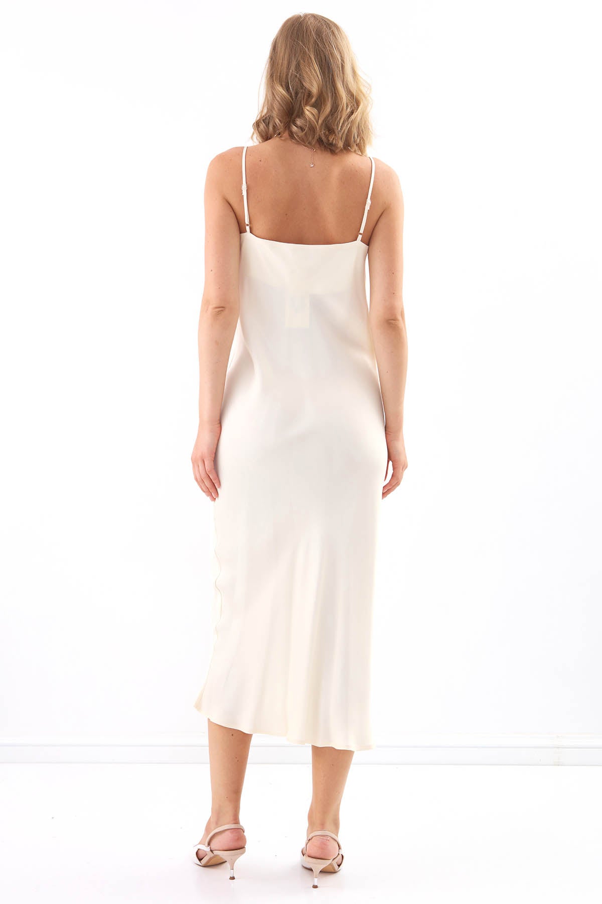 DEGAJE COLLAR LONG ELEGANT DRESS