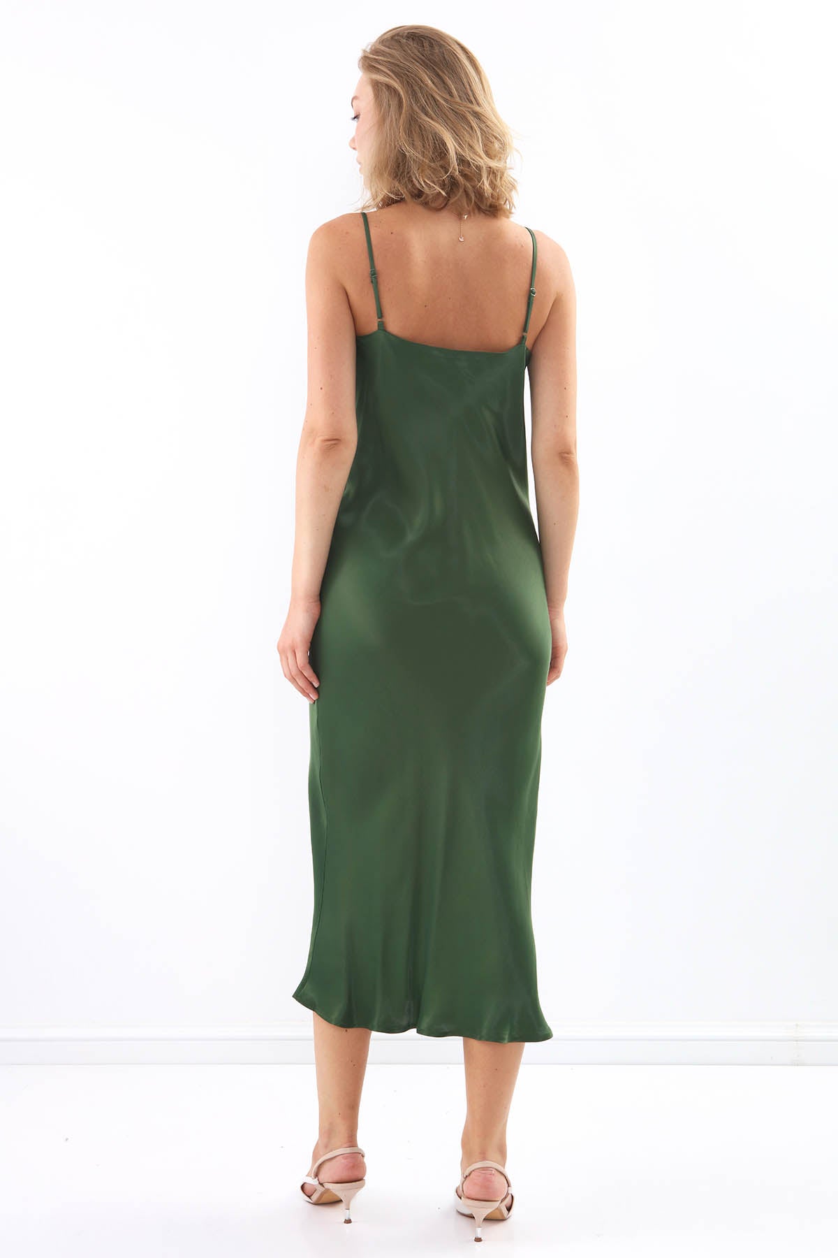 DEGAJE COLLAR LONG ELEGANT DRESS