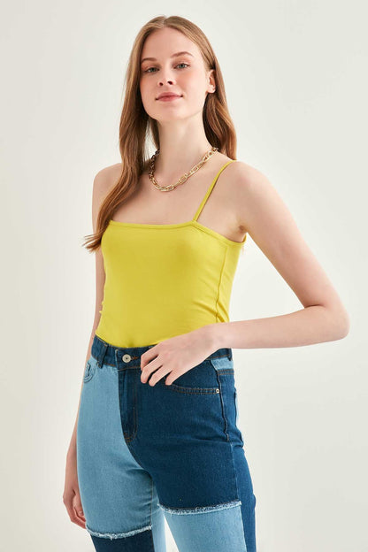SASHED VISCOSE CROP BLOUSE