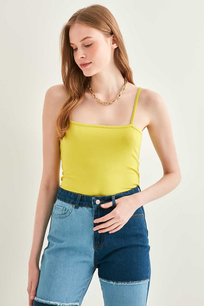 SASHED VISCOSE CROP BLOUSE