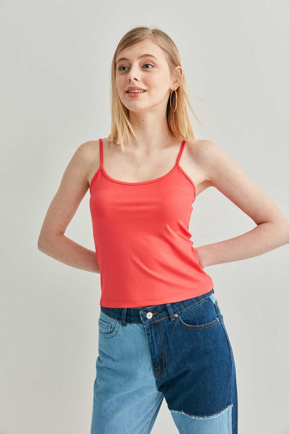 SASHED VISCOSE CROP BLOUSE
