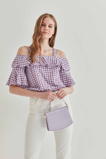 VOLANI SKIRT ELASTANE BLOUSE