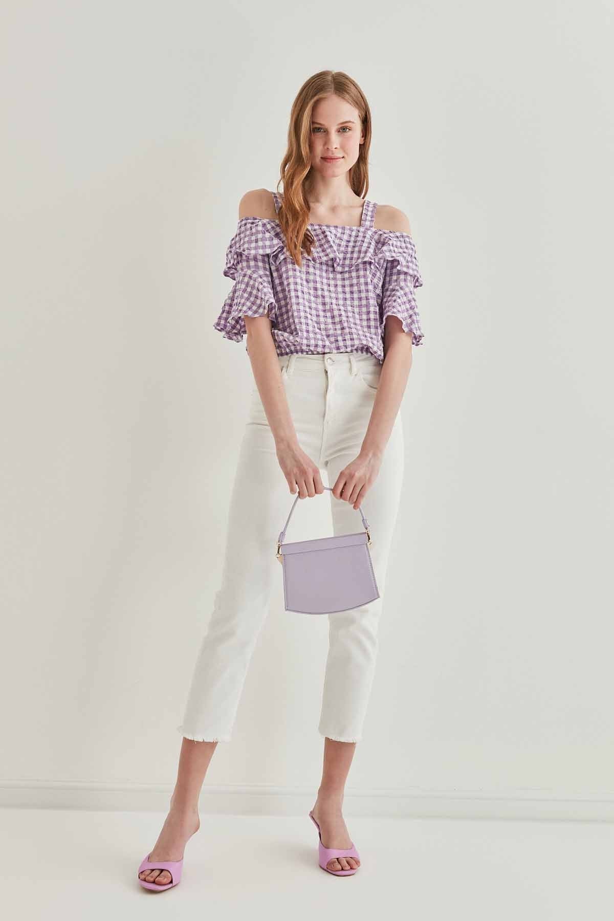 VOLANI SKIRT ELASTANE BLOUSE