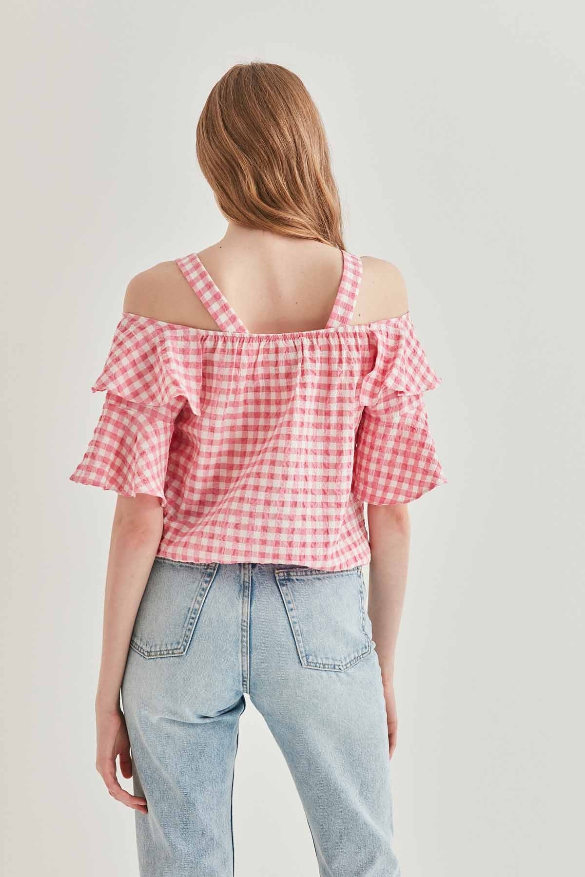 VOLANI SKIRT ELASTANE BLOUSE