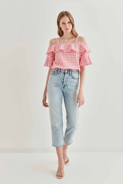 VOLANI SKIRT ELASTANE BLOUSE