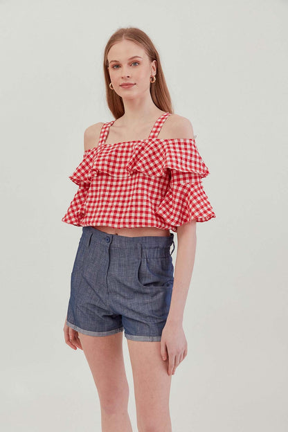 VOLANI SKIRT ELASTANE BLOUSE