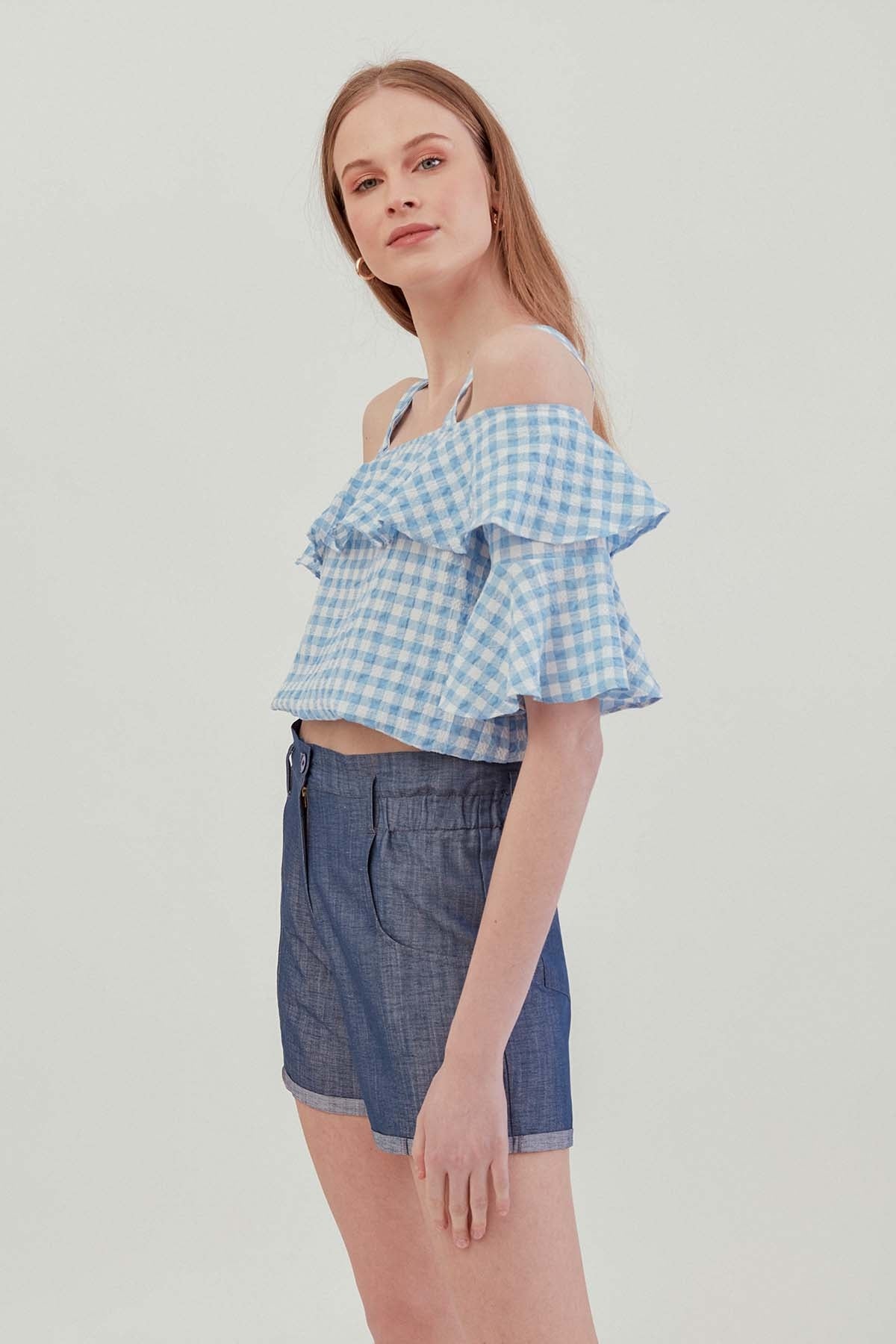 VOLANI SKIRT ELASTANE BLOUSE