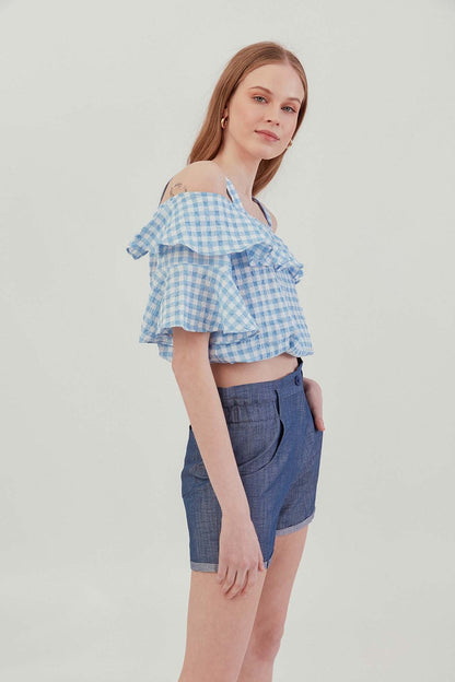 VOLANI SKIRT ELASTANE BLOUSE