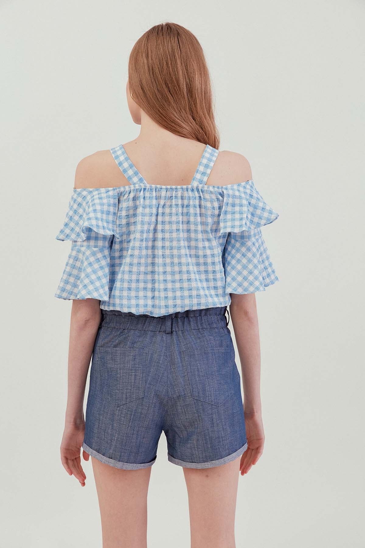VOLANI SKIRT ELASTANE BLOUSE