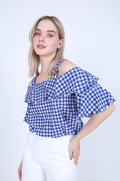 VOLANI SKIRT ELASTANE BLOUSE