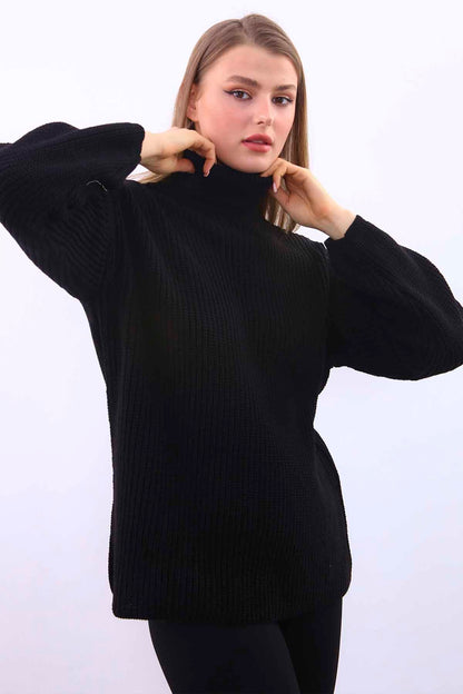 TURTLENECK KNITTED SWEATER