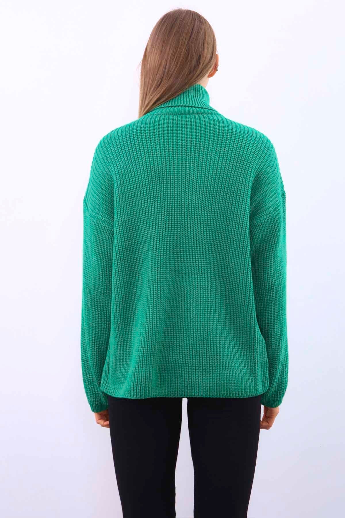 TURTLENECK KNITTED SWEATER