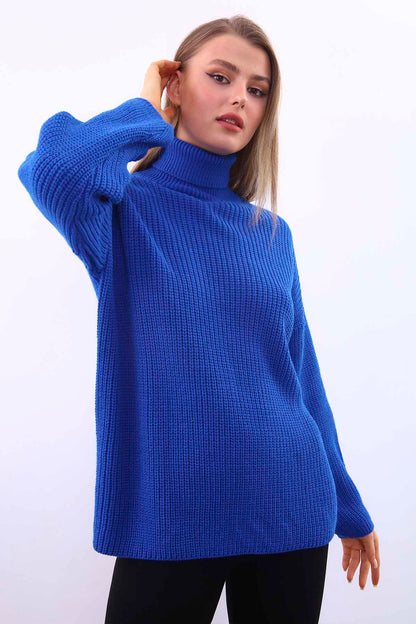 TURTLENECK KNITTED SWEATER