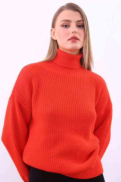 TURTLENECK KNITTED SWEATER