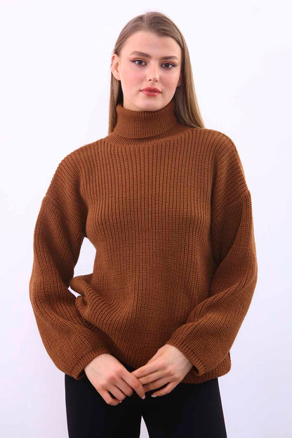TURTLENECK KNITTED SWEATER