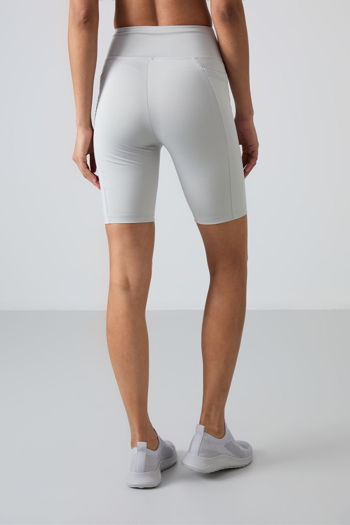 Stone Polyester Flexible Standard Fit Performance Women's Biker Tights - 91012