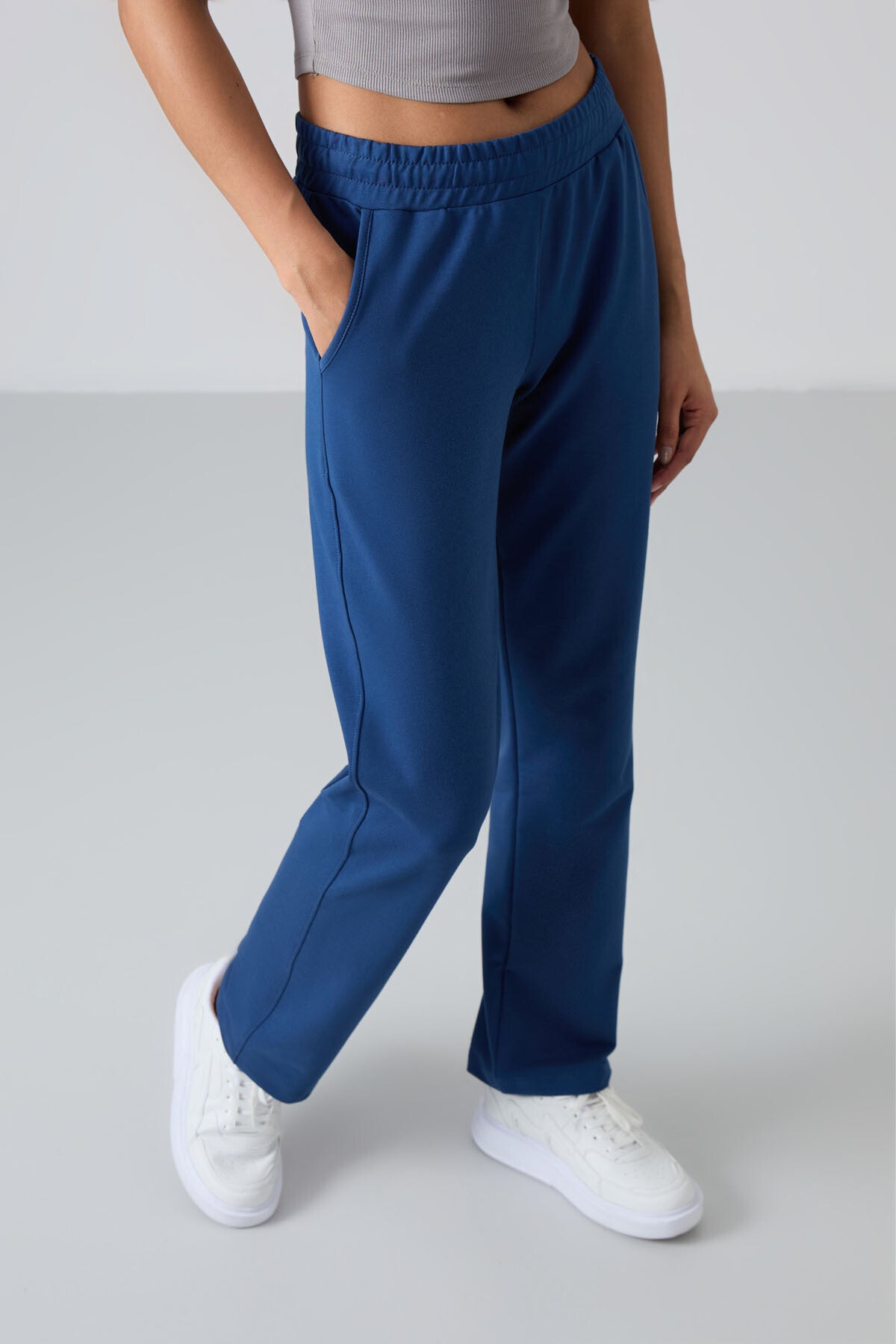 High-Waisted Comfort Fit Classic Leg Women's Tracksuit Bottom - 94584