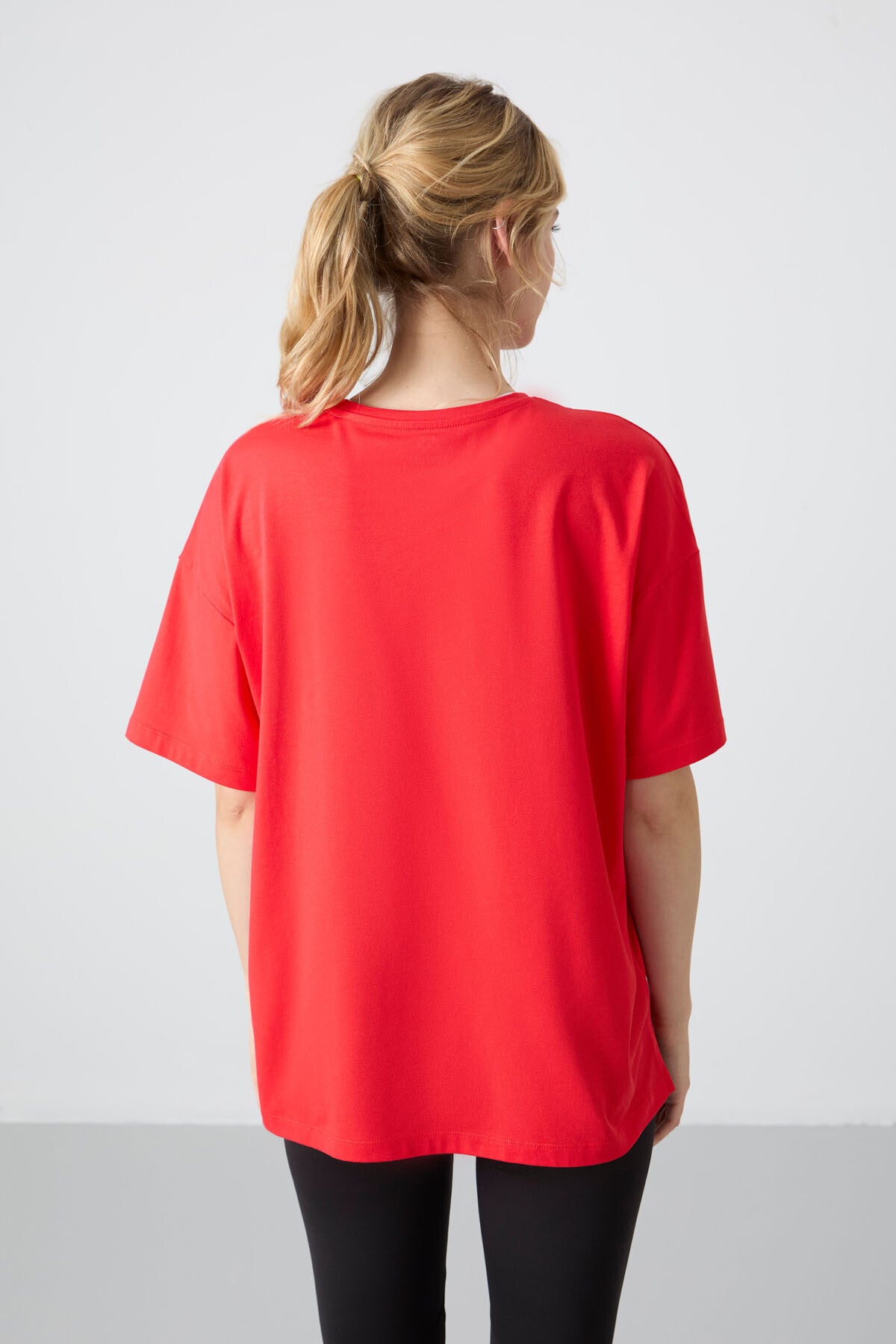 Fiesta Modal Cotton Soft Touch Oversize Fit Basic Women's T-Shirt - 97285