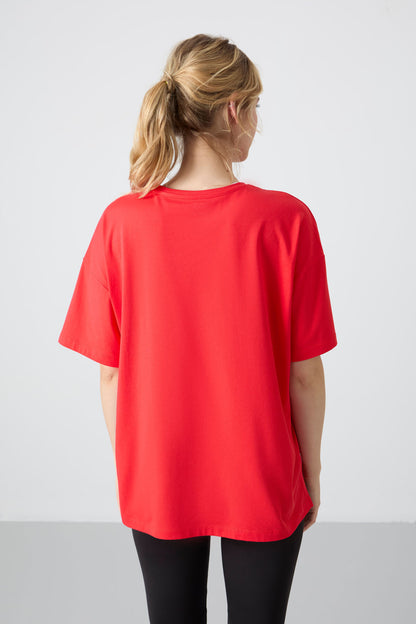 Fiesta Modal Cotton Soft Touch Oversize Fit Basic Women's T-Shirt - 97285