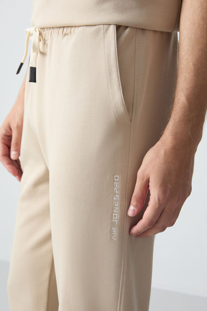 Cotton Thick Soft Textured Oversize Fit Basic Men's Tracksuit Set - 85261