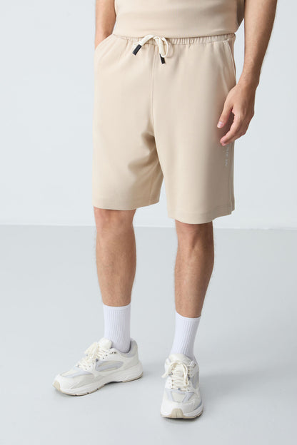 Cotton Thick Soft Textured Comfort Fit Basic Men's Shorts Set - 85257