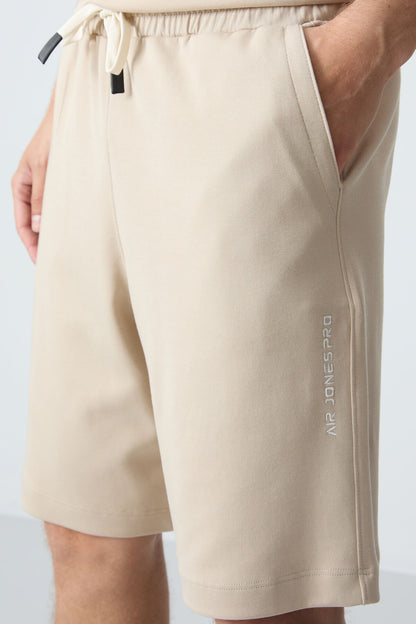 Cotton Thick Soft Textured Comfort Fit Basic Men's Shorts Set - 85257