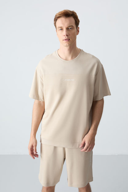 Cotton Thick Soft Textured Comfort Fit Basic Men's Shorts Set - 85257
