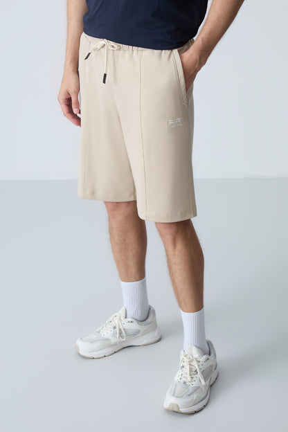 Cotton Thick Soft Textured Standard Fit Basic Men's Shorts - 81277